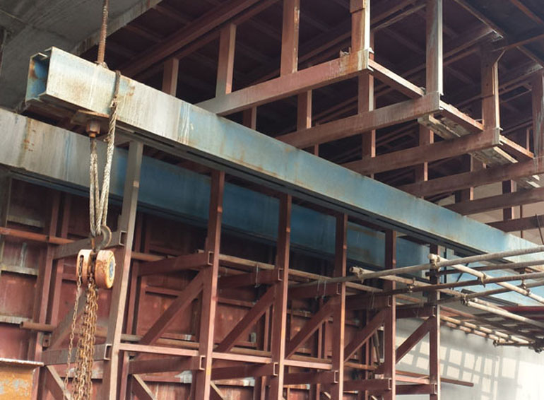 起重葫蘆在高鐵、高架公路施工中的應(yīng)用案例02